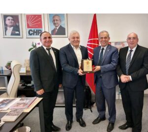 TGF heyetinden Tuncay Özkan’a ziyaret