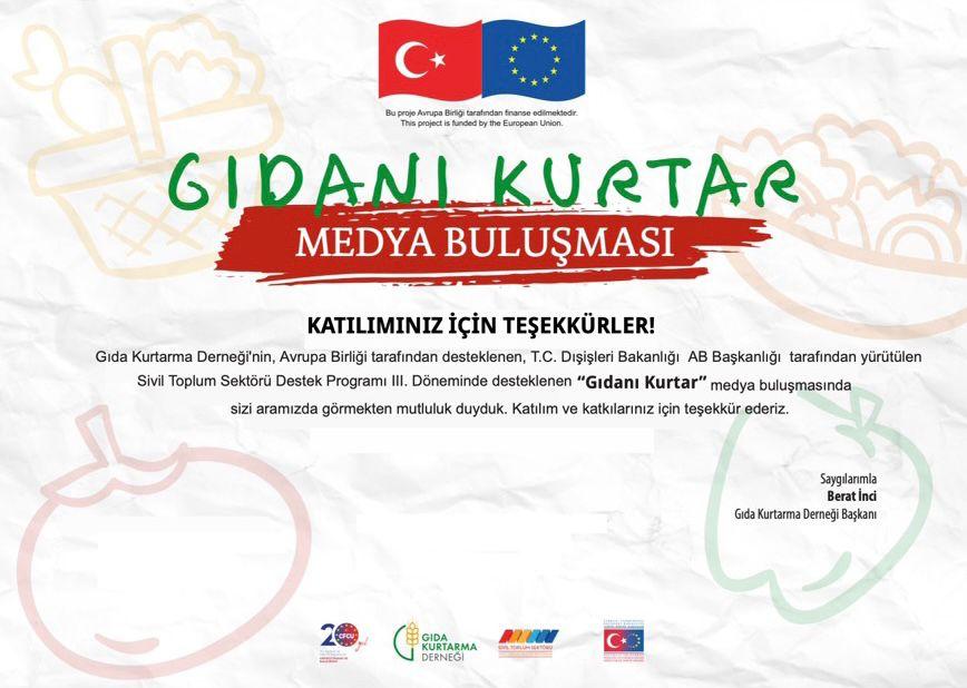 Gıdamızı kurtararak, yılda 555 milyar lirayı ekonomimize kazandırabiliriz!