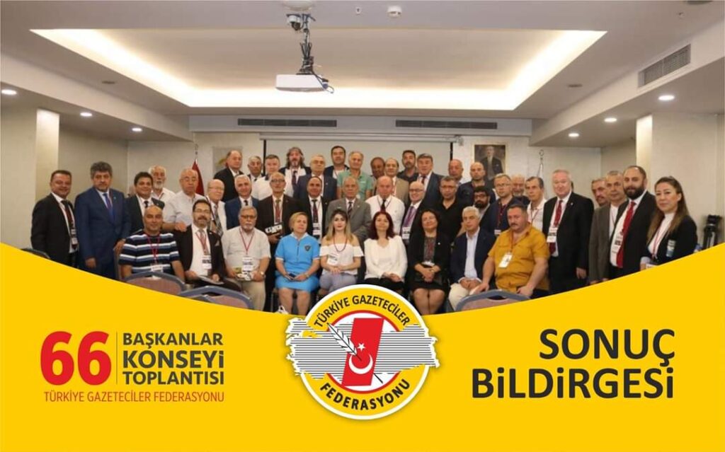 TGF BAŞKANLAR KONSEYİ’İNDEN ‘’BİRLİK’’ ÇAĞRISI