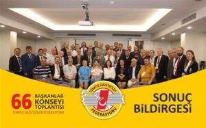 TGF BAŞKANLAR KONSEYİ’İNDEN ‘’BİRLİK’’ ÇAĞRISI