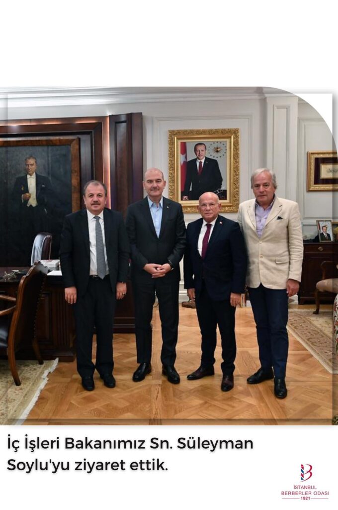 İstanbul B. O. Başkanı Şükrü Akyüz: “İçişleri Bakanı Sayın Süleyman Soylu’ ya, Ticaret Bakanımız Sn. Mehmet Muş’a minnet ve teşekkürlerimi sunuyorum,” dedi.