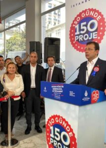 İstanbul Büyük Şehir Belediye Başkanı Ekrem İmamoğlu, ilçeleri yeni nesli kütüphanecilik hizmetiyle tanıştırıyor; 150 Günde 150 Proje…