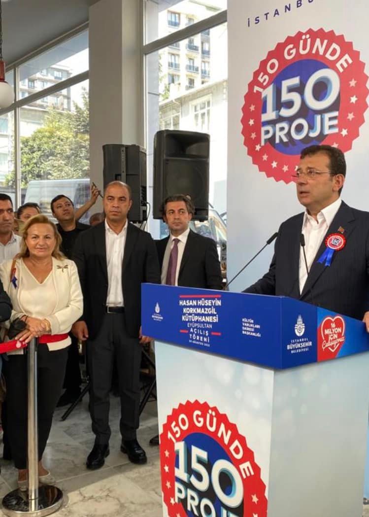 İstanbul Büyük Şehir Belediye Başkanı Ekrem İmamoğlu, ilçeleri yeni nesli kütüphanecilik hizmetiyle tanıştırıyor; 150 Günde 150 Proje…