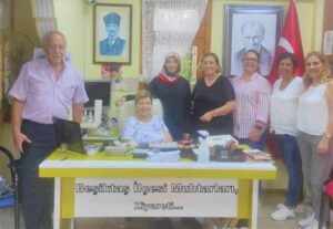 Beşiktaş Mahalle Muhtarları Birbirlerini Ziyaret Ediyorlar, Sık Sık ilçe Yetkilileriyle de bir Araya Geliyorlar…