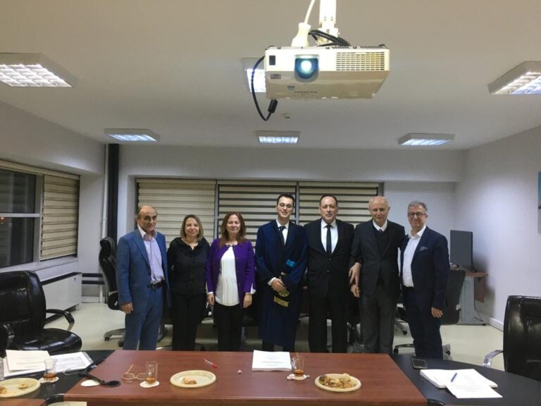 Prof. Dr. İbrahim Şenol, Caner Aküner ve Nur Bekiroglu ile birlikte YTÜ Davutpaşa Kampüsü’de…