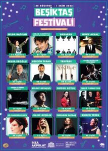 BEŞİKTAŞ BELEDİYESİ BİR AY SÜRECEK ‘BEŞİKTAŞ FESTİVALİ’ DÜZENLİYOR! BEŞİKTAŞ FESTİVALİ 30 AĞUSTOS’TA BAŞLIYOR!