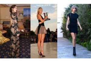 Uzun bacaklı ünlü kadınlar…