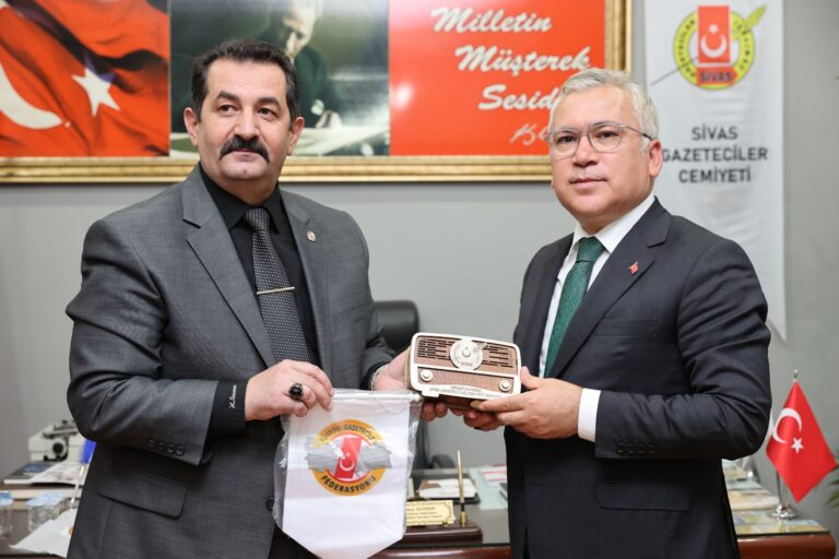 SİVAS VALİSİ YILMAZ ŞİMŞEK TEN ANLAMLI ZİYARET…