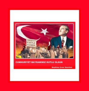 Cumhuriyetimizin 99. Yılı kutlu olsun…