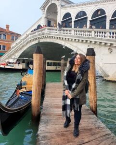 Damla Göçer, İtalya’nın yılda milyonlarca turisti çeken gözde şehri Venedik’te…