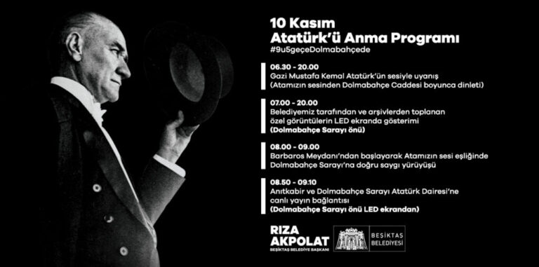 BEŞİKTAŞ ATA’SINI ANIYOR…