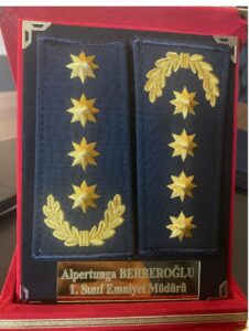 Adana’nın Ceyhan ilçesinde Alper Tunga Berberoğlu, 1sınıf emniyet müdürü oldu…