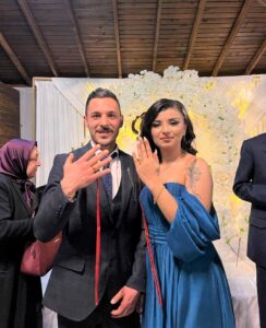 Mis Portakal Çiçeği Kokulu Erzin ilçemizden Hasan Oktay Çınar’ın en mutlu günü…