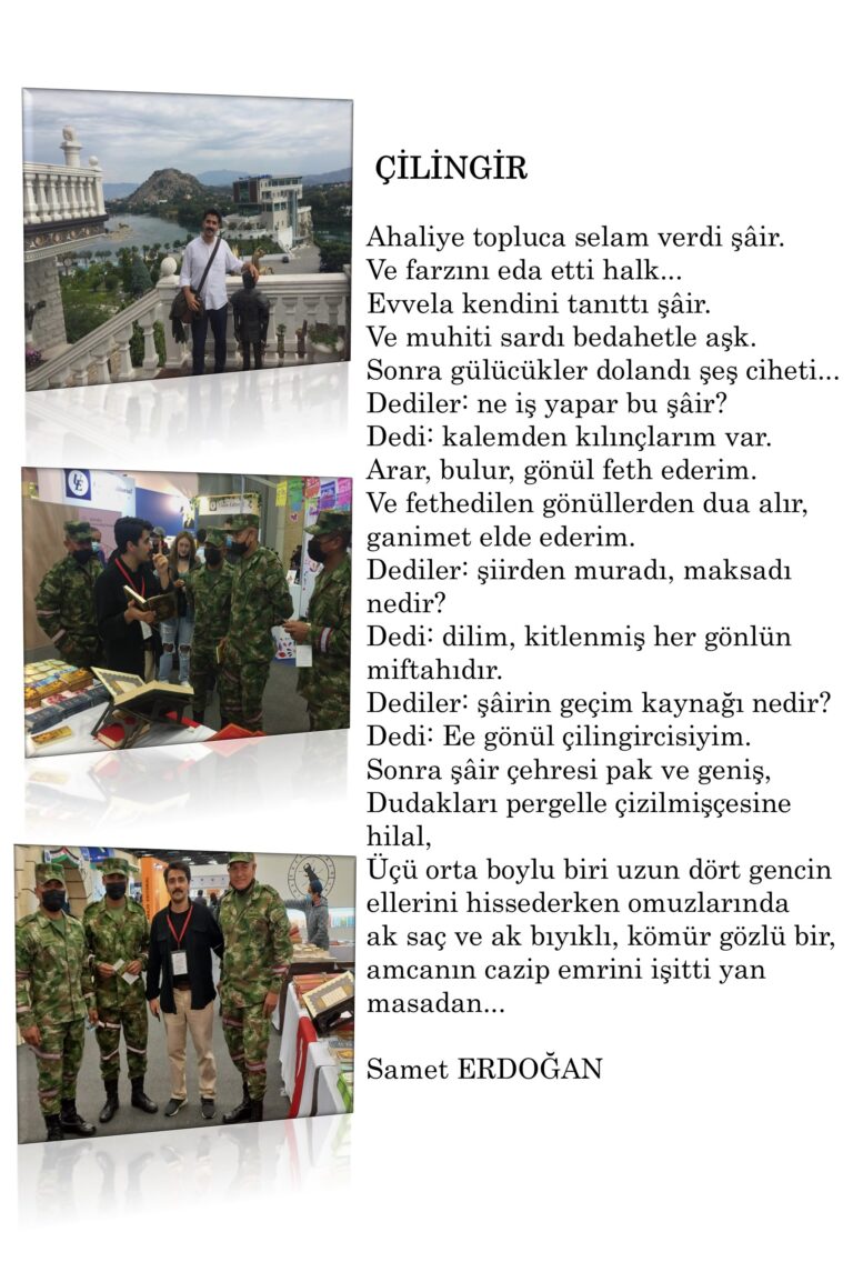 Çilingir; Ahaliye topluca selam verdi şairi ve farzını eda etti halk…