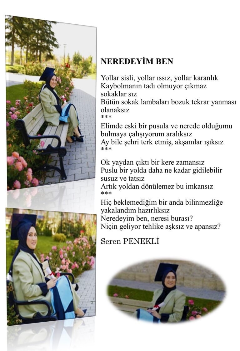 Neredeyim Ben; Yollar sisli, yollar ıssız, yollar karanlık Kaybolmanın tadı olmuyor çıkmaz sokaklar sız…