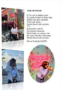 Tek sevdam, O, bir şiir ki dağları aşan, O, içinde Ferhat ile Şirin olan…