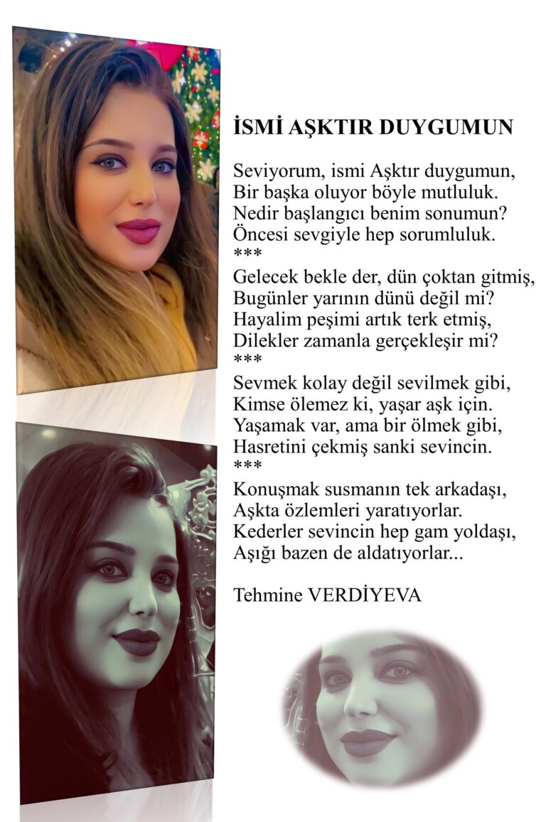 İsmi aşktır duygumun, Seviyorum, ismi Aşktır duygumun, Bir başka oluyor böyle mutluluk…