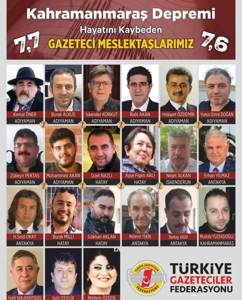 BİZ DE VARIZ… 6 Şubat depremi binlerce insanımızı hayattan kopardı…