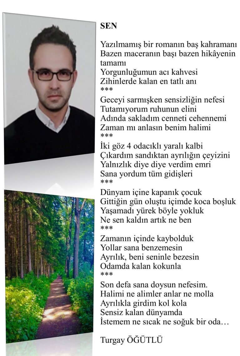 SEN Yazılmamış bir romanın baş kahramanı Bazen maceranın başı bazen hikâyenin tamamı…