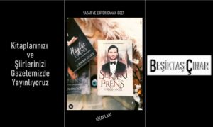 Yazar ve Editör Canan Öget, Beşiktaş Çınar, Kitap Tanıtım Köşesinde…