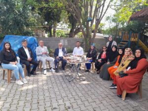 Erzin MHP Adayı M. Özgür Yıldırım Yoncadüzü ve Gökdere mahalle muhtarlarını ziyaret etti..