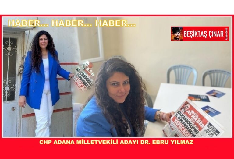CHP Adana Milletvekili Adayı Dr. Ebru Yılmaz diyor ki: “Birleşe birleşe kazanacağız. Adana hakkını alacak…”