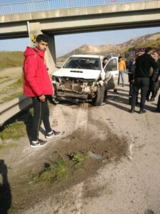 ERZİNDE TRAFİK KAZASI 4 YARALI…