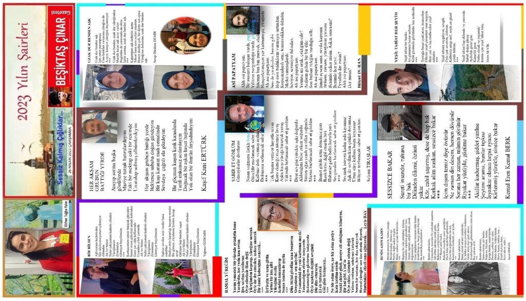 Sessiz Kalmış Çığlıklar 2023 Yılın Genç Şairleri