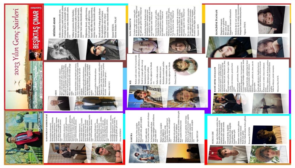 Beşiktaş Çınar Gazetesinin düzenlediği; “2023 Yılın Genç Şairleri” şiir yarışmasında sona gelindi…