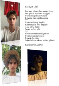 HERKES GİBİ Ben aşkı bilmezdim senden önce Sen geldin hayatıma sevgiyle…