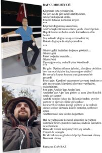 RAF CUMHURİYETİ Köprünün orta yerindeyim, Ne ileri ne de geri adım atabiliyorum…