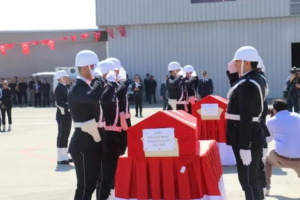 Suriye’de şehit olan iki polis memuru için Şanlıurfa’da tören düzenlendi…