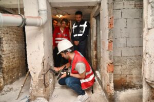 BEŞİKTAŞ BELEDİYESİ DEPREM RİSK ANALİZİNE BAŞLADI…