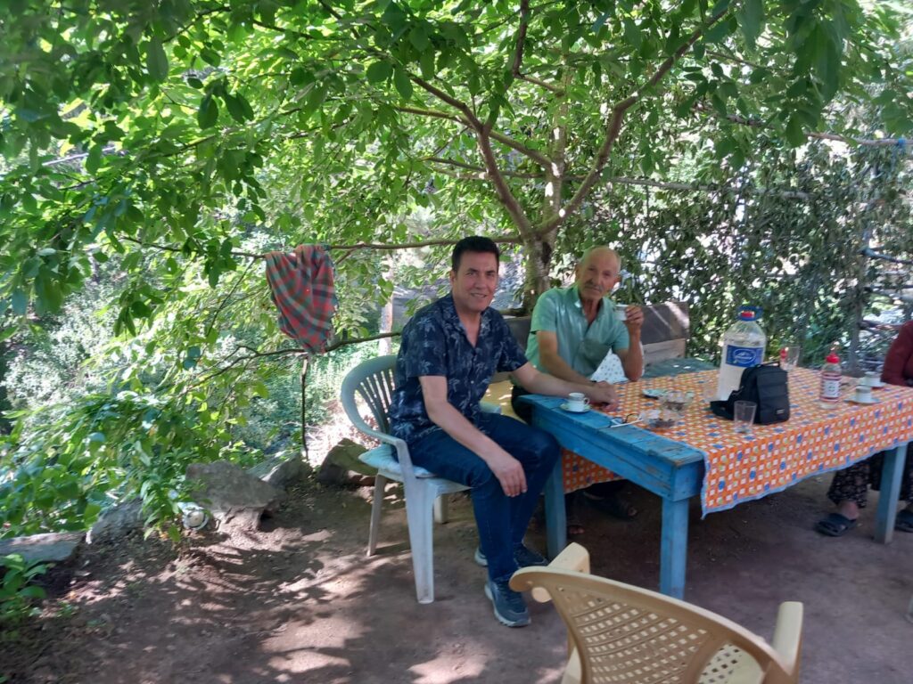 Beşiktaş Çınar Gazetesi Osmaniye Zorkun Yaylasında, Hüseyin Karataş’ı Ziyaret etti…