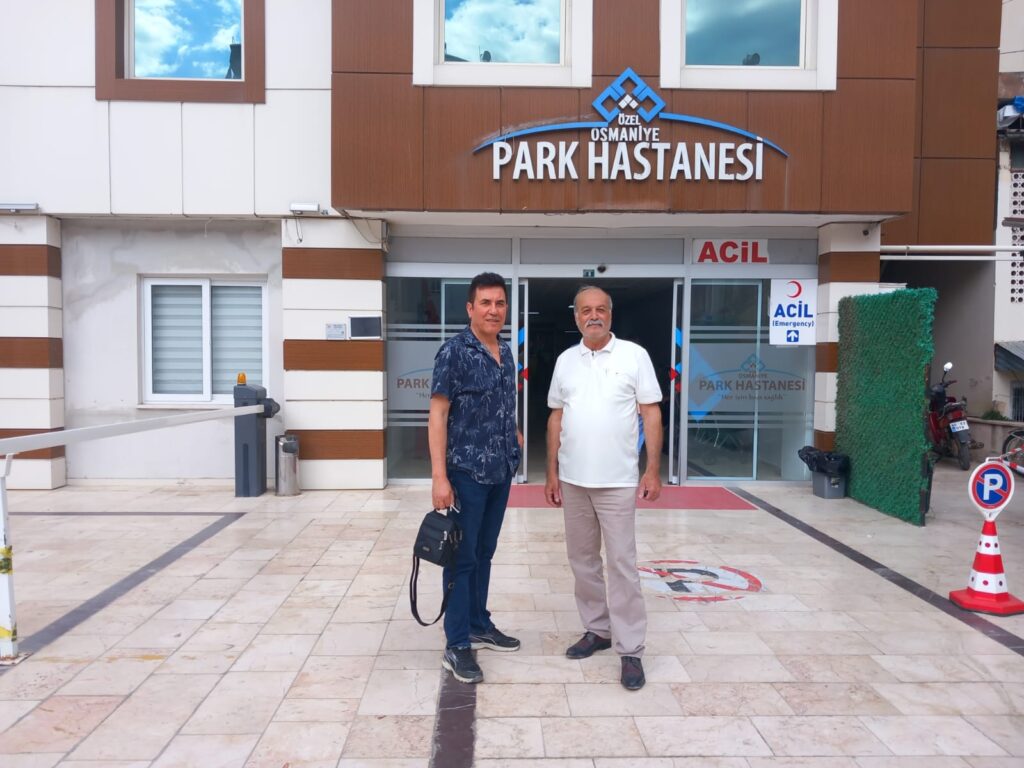 80. İl Osmaniyeli iş insanı Mustafa Şipal ile hastane ziyaretleri…