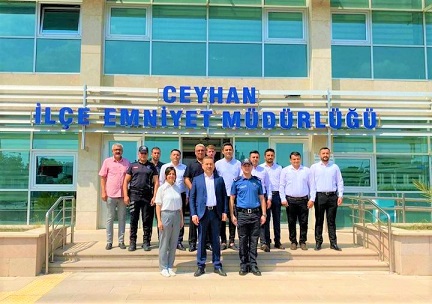 Ceyhan’dan ayrılmadan evvel Emniyet Teşkilatımızın değerli mensuplarıyla vedalaştık…