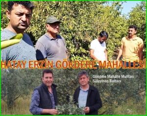 “ERZİN NARANCİYE KONUSUNDA ÇOK DERTLİ! PORTAKAL BEHÇELERİ KURUMAK ÜZERE!“