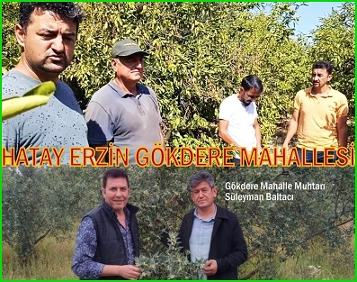 “ERZİN NARANCİYE KONUSUNDA ÇOK DERTLİ! PORTAKAL BEHÇELERİ KURUMAK ÜZERE!“