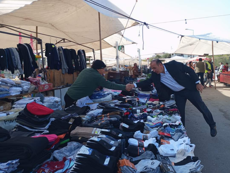 ALEMDAR OZTÜRK SEÇİM CALIŞMALARINA STANDT VERDİ