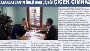 Sevilen Sanatçı Çiçek Çimnaz, Doğum Gününüz Kutlu Olsun…