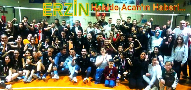 Erzin Tarihinde Bir İlki Başardı ve Küçük Şehrimizi Efeler Ligi Terfi Playofflarına Taşıdık…