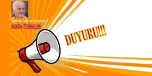 GAZETECİ-YAZAR KERİM ÖZBEKLER: BASIN YAYIN SANAT EDEBİYAT ŞİİR DÜNYASI’NDAN KISA KISA DUYURULAR