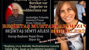 BEŞİKTAŞ NİSBETİYE MUHTARI AYŞE ŞİRİNLER’İ TEBRİK EDİYORUZ!