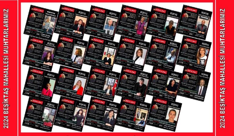 2024 Beşiktaş Mahalleler ve Muhtarlıklar…