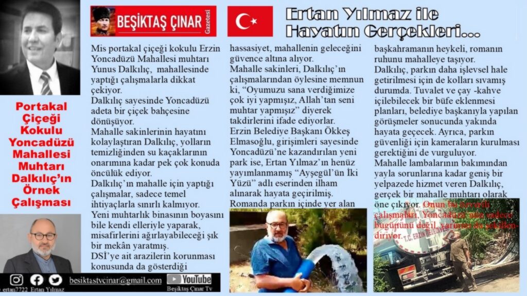 Mis Portakal Çiçeği Kokulu Erzin Yoncadüzü!..