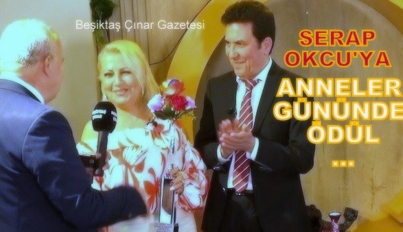 Ünlü Yazar Serap Okcu’ya Anneler gününde ödül…