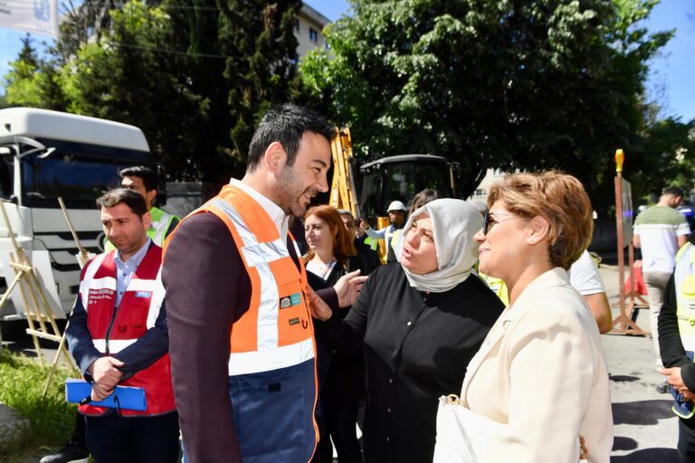 BEŞİKTAŞ BELEDİYESİ ALTYAPI ÇALIŞMALARINA BİR YENİSİNİ DAHA EKLEDİ