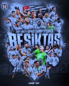 2023-2024 SEZONU ZİRAAT TÜRKİYE KUPASI ŞAMPİYONU BEŞİKTAŞ…
