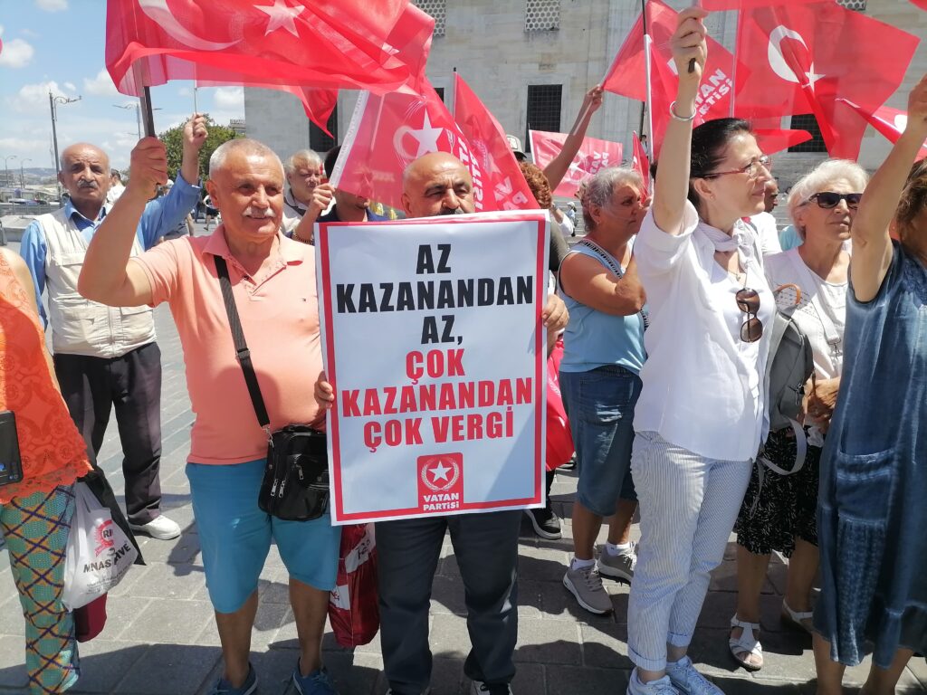 Vatan Partisi İstanbul İl Başkanlığından açıklama: “Asgari ücret açlık sınırının altında olamaz!”