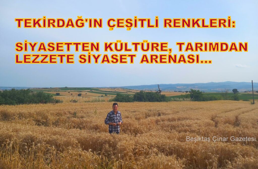 Tekirdağ’ın Çeşitli Renkleri: Siyasetten Kültüre, Tarımdan Lezzete Siyaset Arenası…